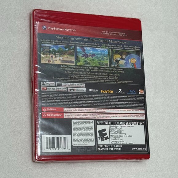 NEW - PS3 Ni No Kuni: Wrath of the White Witch 🎮 Studio Ghibli RPG CIB - Picture 2 of 2